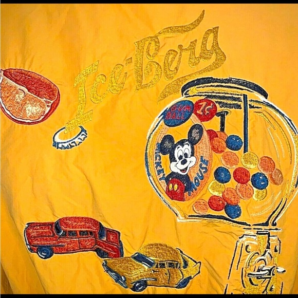 Iceberg Jackets & Coats Vintage Iceberg Mickey Mouse Gumball Jacket